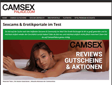 Tablet Screenshot of camsexpalace.com